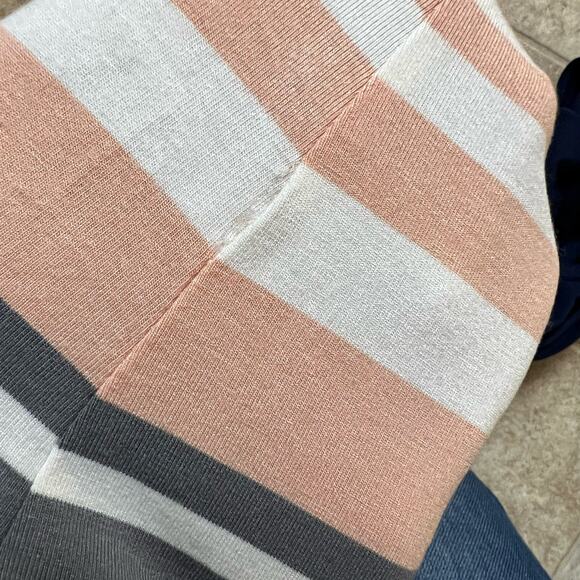 Market & Spruce Color Block Stripe Back Cut-Out Maxi Dress Size XS - Picture 15 of 15